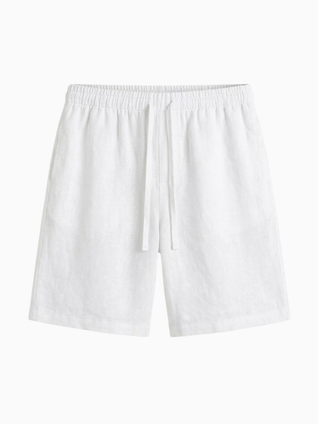Riviera linen shorts