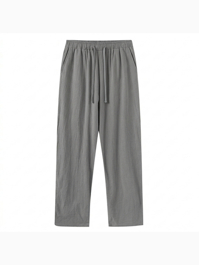 Capri linen trousers
