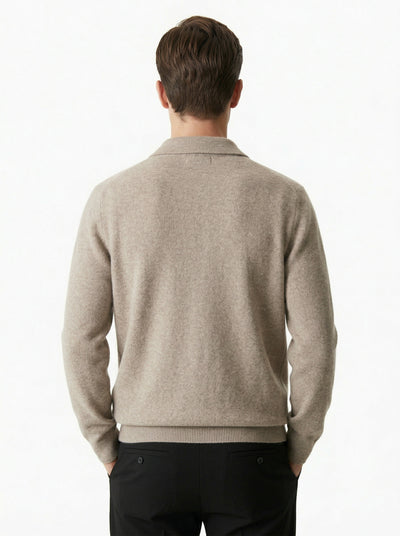 Essential zip cardigan