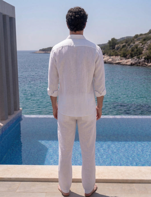 Heritage linen shirt