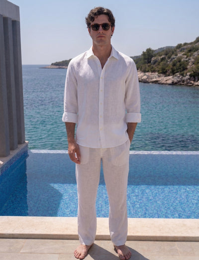 Heritage linen shirt