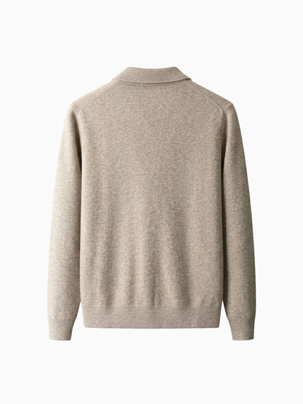 Essential zip cardigan